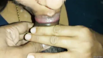 Married Bhabhi On Her Knees Sucking Her Man Off So Good Tonight