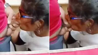 Office Girl Sucking Boss Dick For Promotion In Private Cabin