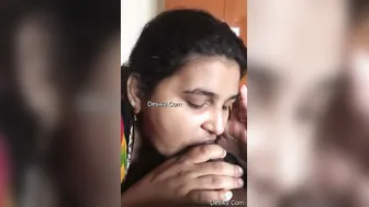 Wife Eagerly Sucking Him Off Before He Leaves For Work This Week