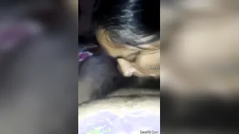 Married Bhabhi Sucking Husband Thick Dick Before Riding Him