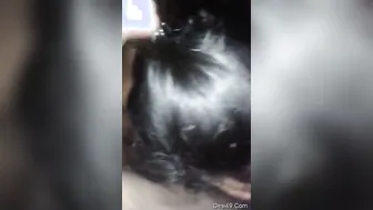 Young Village Girl Giving Her First Blowjob Behind The Fields