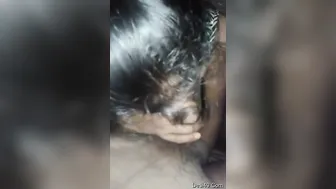 Young Village Girl Giving Her First Blowjob Behind The Fields
