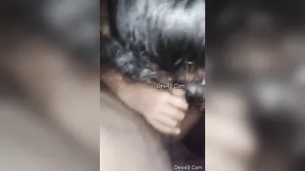 Young Village Girl Giving Her First Blowjob Behind The Fields