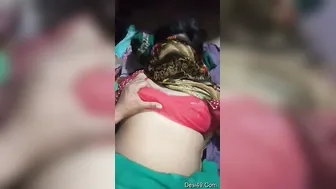 Late Night Village Couple Fucking Quietly While Everyone Sleeps