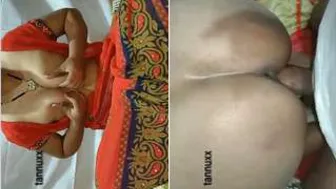 Married Bhabhi Jerking Him Off Before Getting Pounded Doggy Style