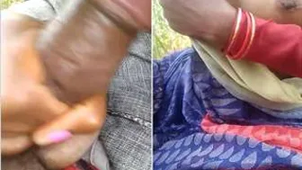 Married Bhabhi Giving Sloppy Blowjob Outside In Risky Public