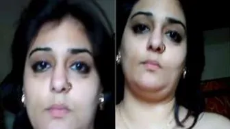 Horny Married Bhabhi Showing Off Her Tits And Pussy For Camera