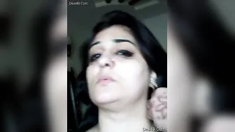 Horny Married Bhabhi Showing Off Her Tits And Pussy For Camera