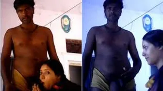 Village Lovers Making Out Before She Sucks His Hard Throbbing Dick