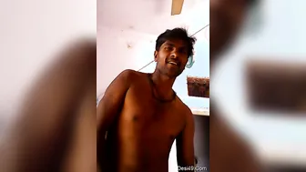 Village Lovers Making Out Before She Sucks His Hard Throbbing Dick