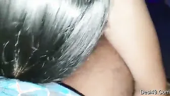 Telugu Bhabhi On Her Knees Giving Him Sloppy Wet Morning Blowjob