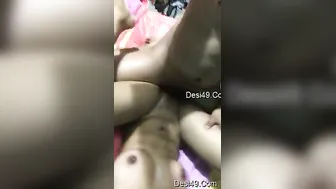 Young Desi Girlfriend Screaming As Boyfriend Destroys Her Pussy