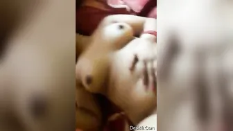 Married Slut Having Her Boobs Groped Before Hard Bedroom Fuck