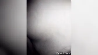 Village GF Stroking And Riding Her BF Dick