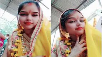 Newlywed Couple Exploring Each Other Bodies On First Night