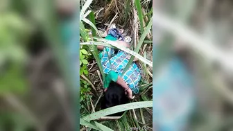 Lovers Getting Naughty In The Fields Enjoying Outdoor Sex