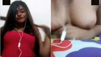 Shy Village Babe Finally Showing Her Tits On Video Call