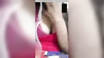 Shy Village Babe Finally Showing Her Tits On Video Call