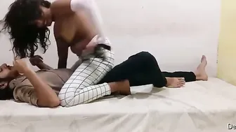 GF Getting Her Perfect Tits Sucked By Horny BF