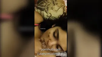 Beautiful GF Sucking Cock And Moaning In Hotel Bedroom