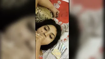 Beautiful GF Sucking Cock And Moaning In Hotel Bedroom