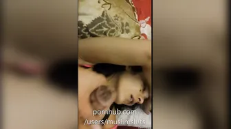 Beautiful GF Sucking Cock And Moaning In Hotel Bedroom