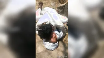 Slutty GF Getting Pounded Outdoors In Risky Public Sex