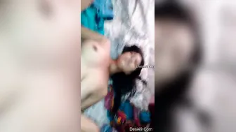 Young Wife Crying In Pain As Hubby Fucks Her Tight Pussy Hard