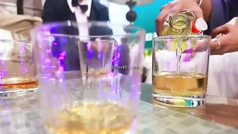 Just Married Couple Having Passionate Sex On Their Wedding Night