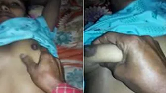 Village Girl Getting Her Boobs Pressed And Fucked By Lover