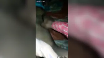 Village Girl Getting Her Boobs Pressed And Fucked By Lover