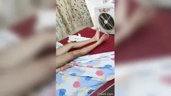 Amateur Couple Recording Themselves Fucking On Their Bed Tonight