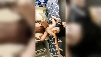 Mumbai Lovers Kissing And Fucking Passionate In Their Flat