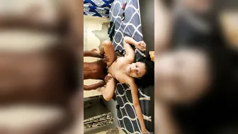 Mumbai Lovers Kissing And Fucking Passionate In Their Flat