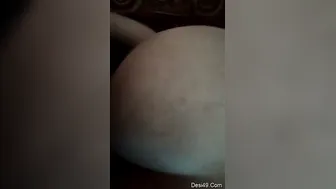Sexy Married Woman Bent Over Taking It Deep From Her Man At Home