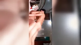 College Girlfriend Riding Me Hard After Making Out In Her Room
