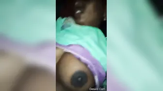 Tamil Wife Moaning While Hubby Sucks Her Big Tits In Bedroom