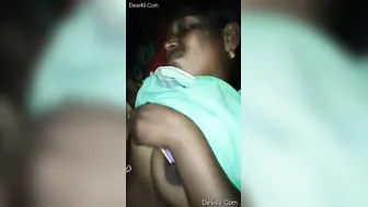 Tamil Wife Moaning While Hubby Sucks Her Big Tits In Bedroom