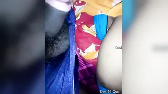 Bengali Wife Giving Messy Blowjob While Talking Dirty To Him