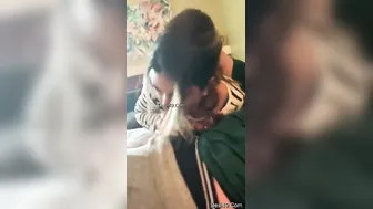 Hot Nri Girl On Knees Sucking Dick Till He Explodes Hard