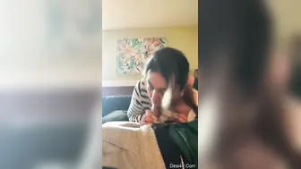 Hot Nri Girl On Knees Sucking Dick Till He Explodes Hard