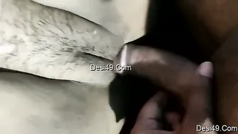 Desi Wife Spreads Legs Getting Fucked Hard On Bed At Home