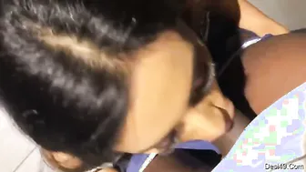 Nri Girlfriend Going Crazy Sucking My Thick Cock Hard