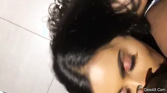 Nri Girlfriend Going Crazy Sucking My Thick Cock Hard