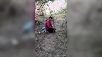 Village Couple Caught Fucking Outdoors By Their Friends