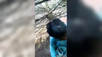 Village Couple Caught Fucking Outdoors By Their Friends