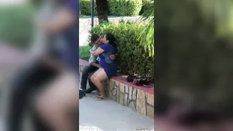 Nri Couple Fingering Outdoors Getting Naughty In The Park