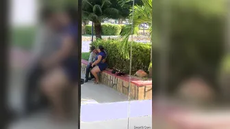 Nri Couple Fingering Outdoors Getting Naughty In The Park