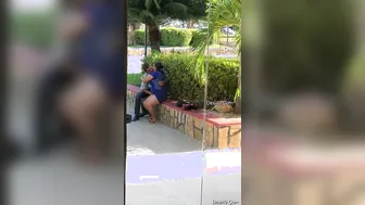 Nri Couple Fingering Outdoors Getting Naughty In The Park