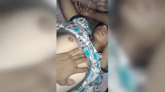 Grabbing My GF Boobs Tight While Fucking Her Hard
